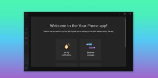 Windows Your Phone app
