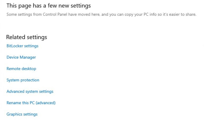 Settings app