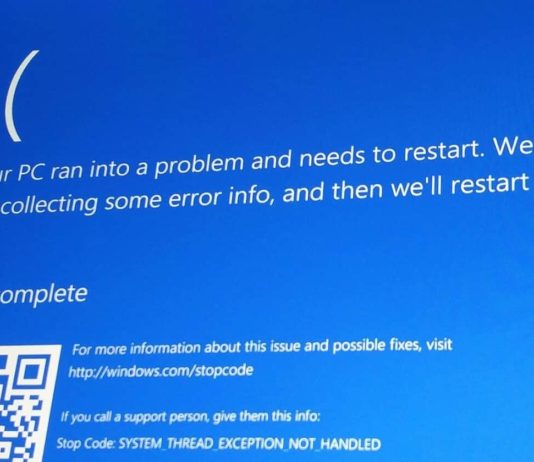 Windows 10 Blue Screen