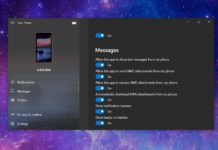 Windows 10 Your Phone app