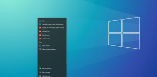 Windows 10 taskbar