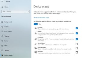 Windows 10 is getting new personalization settings