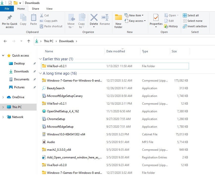 New File Explorer UI