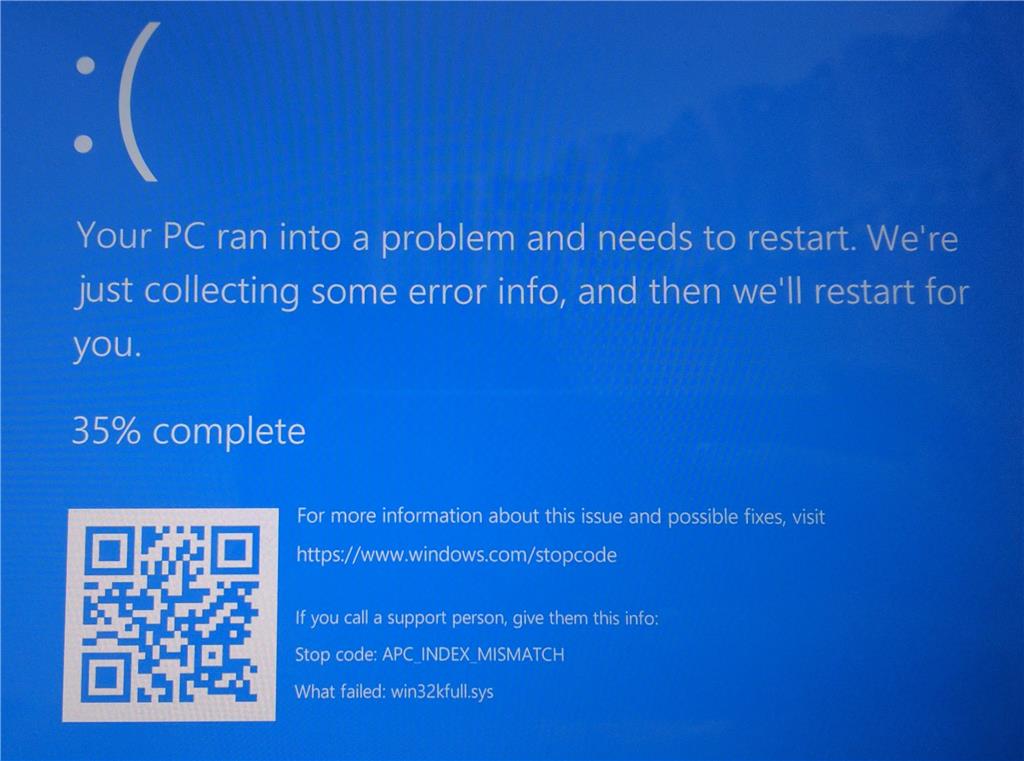 Windows 10 BSOD