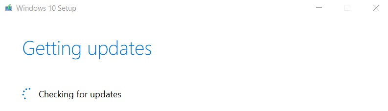 Windows 10 Setup