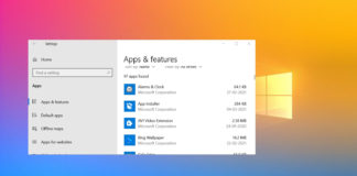 Windows 10 web apps