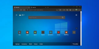 Microsoft Edge tab grouping