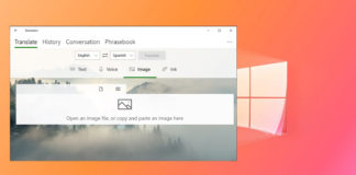 Microsoft Translator for Windows 10