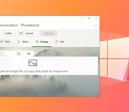 Microsoft Translator for Windows 10