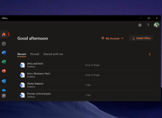 Office app for Windows 10