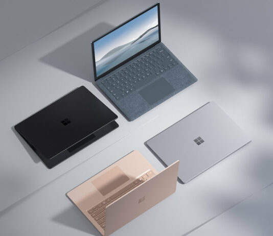 Surface Laptop 4 announced