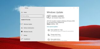 Windows 10 KB5001330 issues
