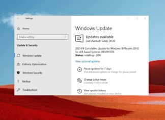 Windows 10 KB5001330 issues