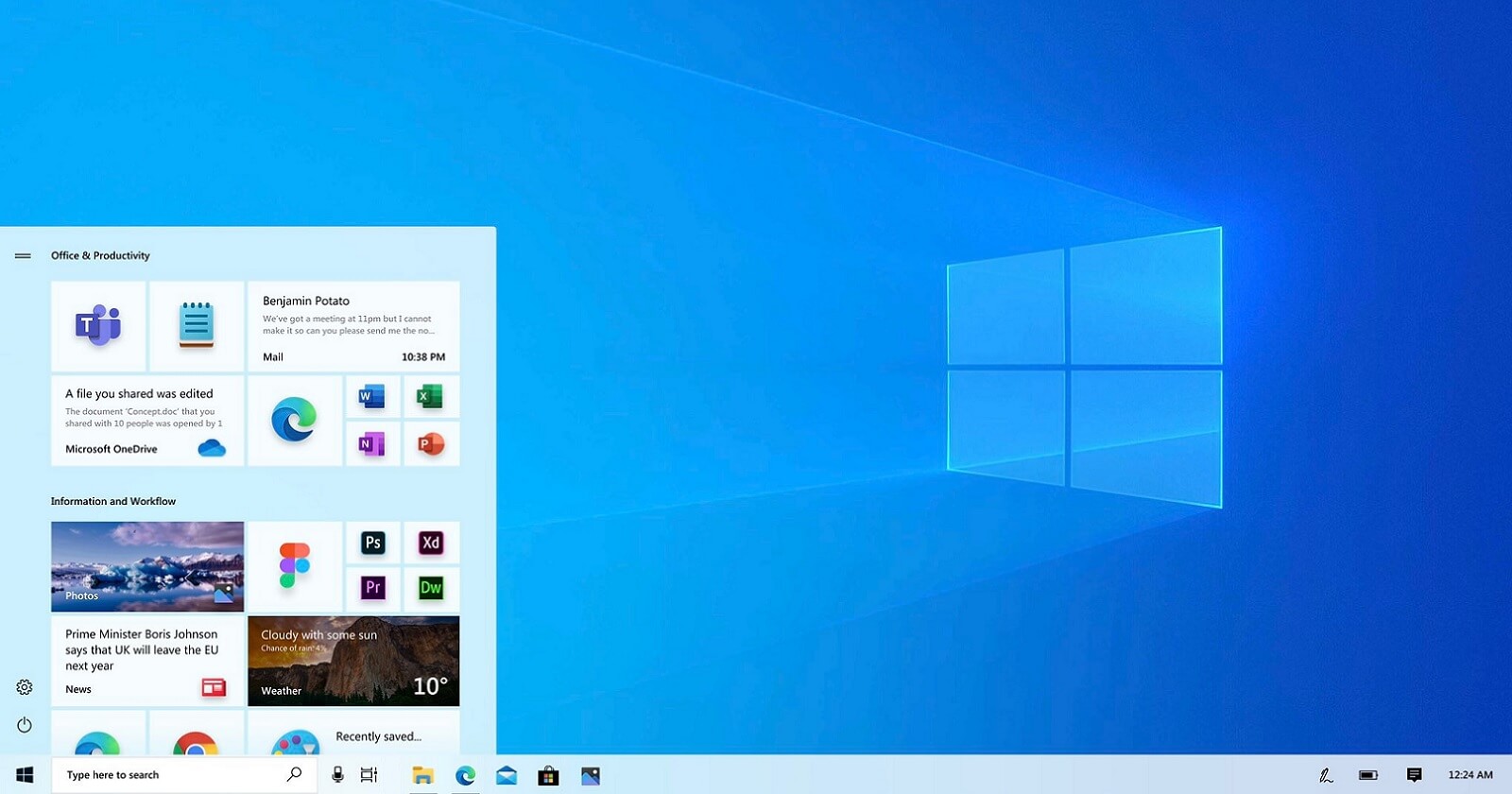 Windows 10 Start Menu is getting a new option under the power menu