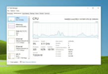 Windows 10 Task Manager update