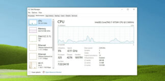Windows 10 Task Manager update