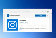 Instagram for Windows 10