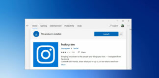 Instagram for Windows 10