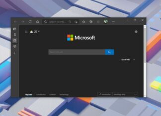 Microsoft Edge vertical tabs update