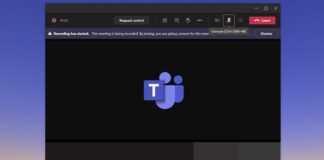 Microsoft Teams automatic recording
