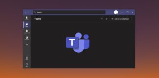 Microsoft Teams share UI