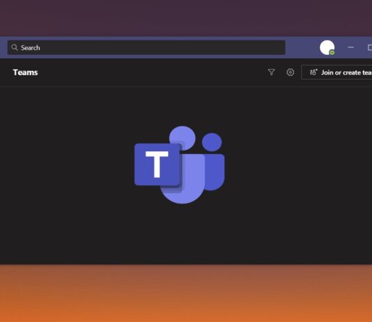 Microsoft Teams share UI