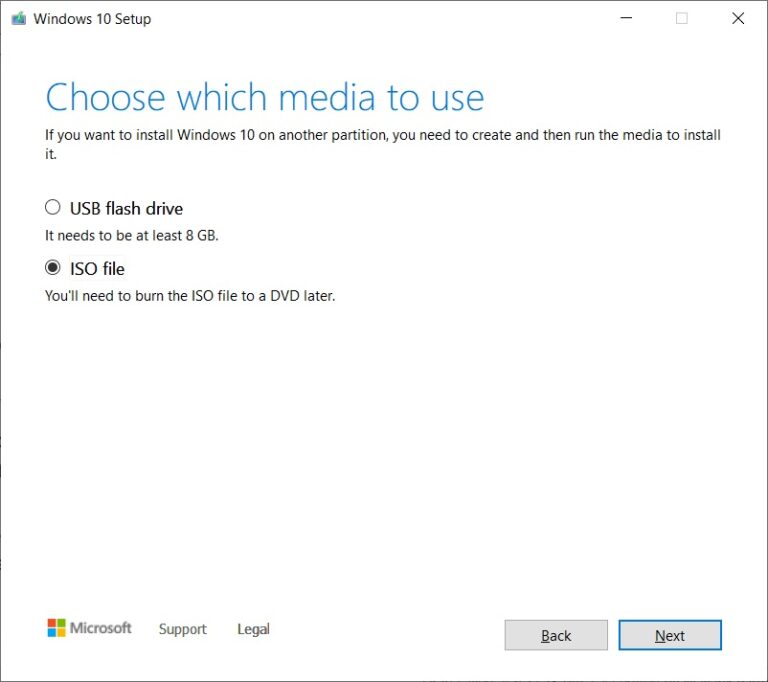 windows 10 21h2 iso download offline