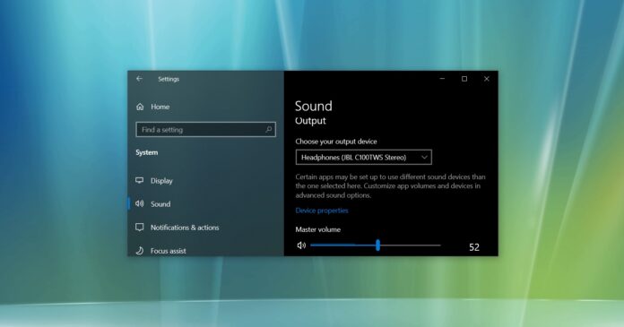 Windows 10 audio issues