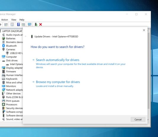 Windows 10 driver upgrade