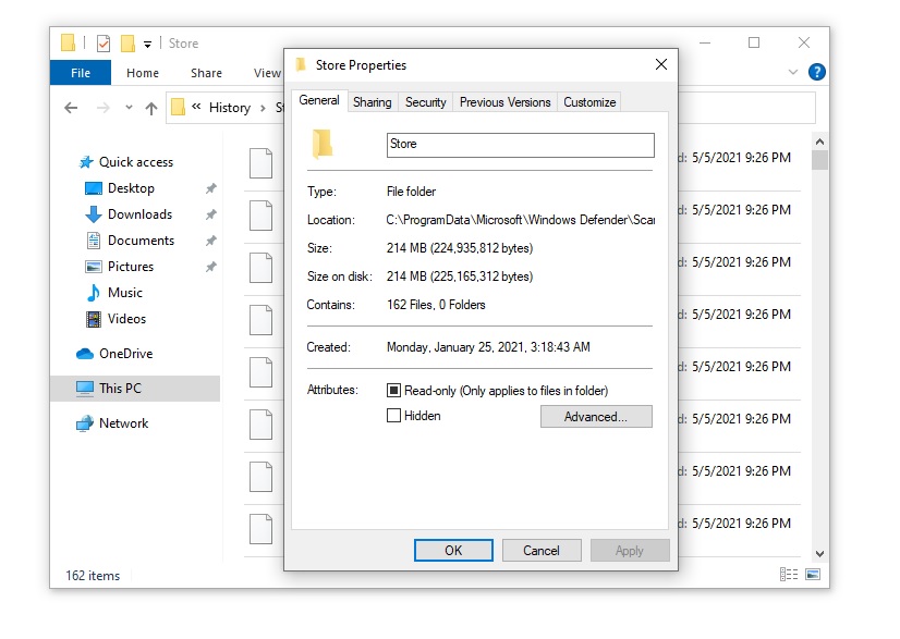 | SoftwareGeeknl Windows Defender bug