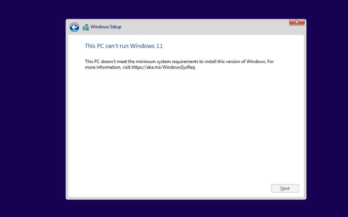 You'll be able to bypass Windows 11 TPM 2.0 requirement