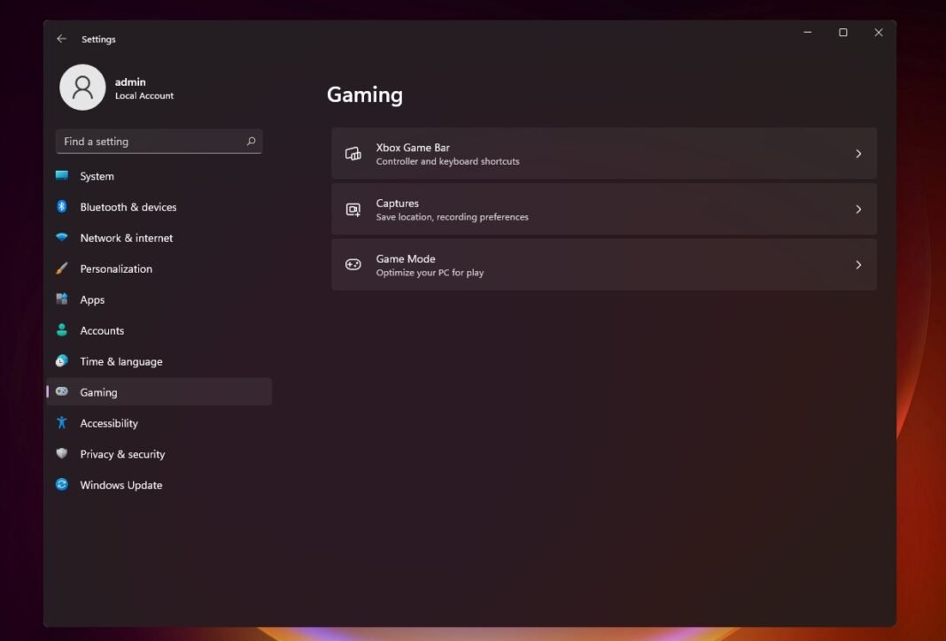 Gaming app setting. Windows 11 settings app. Application settings в cc+.