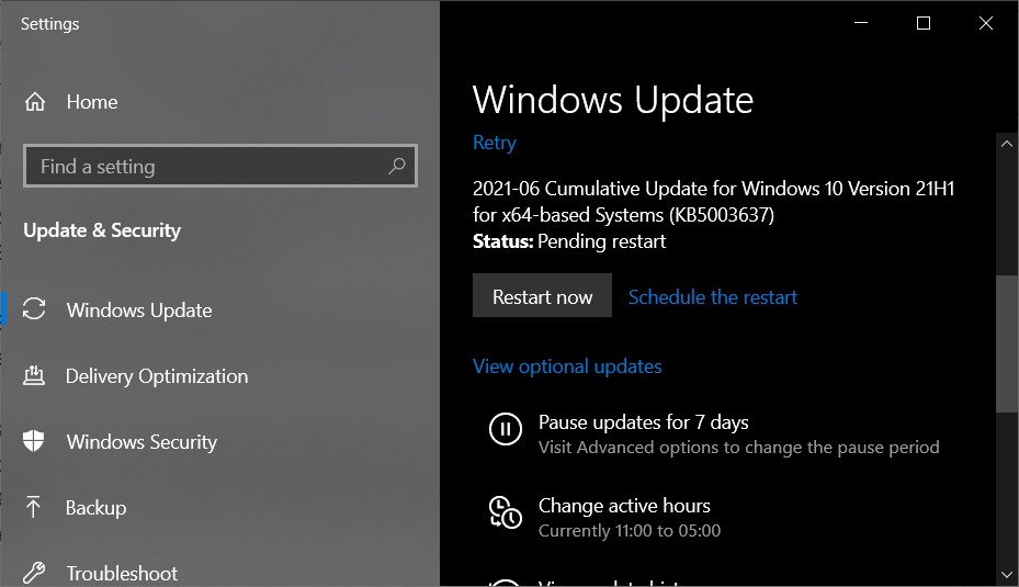 update offline windows 10