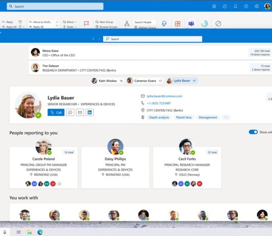 Outlook for Windows 10