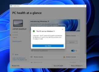 This PC can't run Windows 11 error