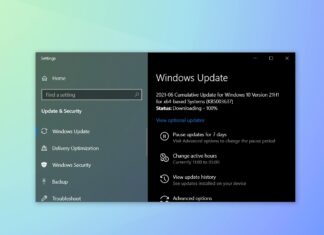 Windows 10 June 2021 Update