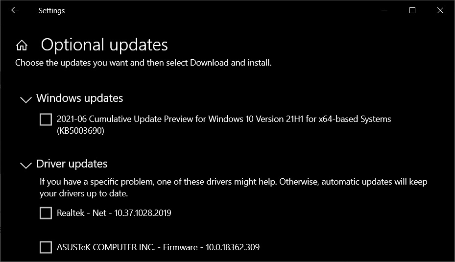 Windows 10 KB5003690 update