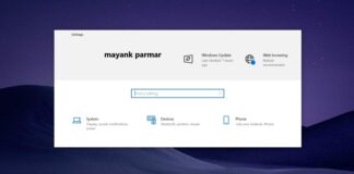 Windows 10 Settings redesign update
