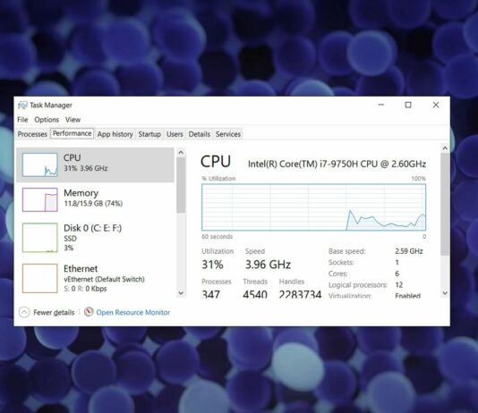 Windows 10 performance