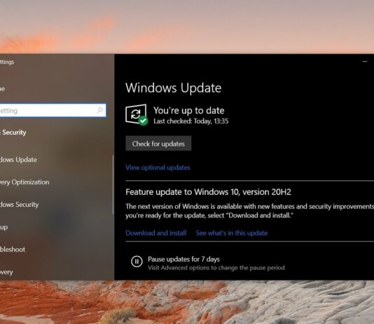 Windows 10 reliability update