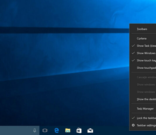 Windows 10 taskbar blurry texts bug
