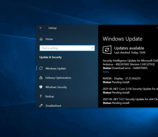 Windows 10 version 21H1 update