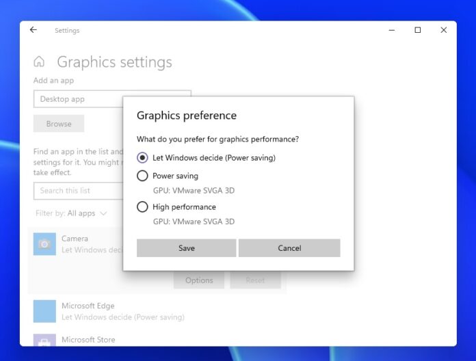 wddm 2.0 graphics card