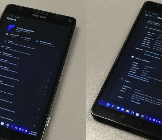 Windows 11 on phone