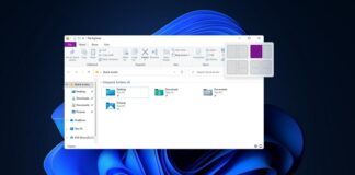Windows 11 snapping