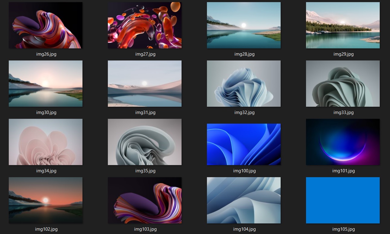 Windows 11 wallpapers