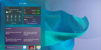 Windows 11 widgets