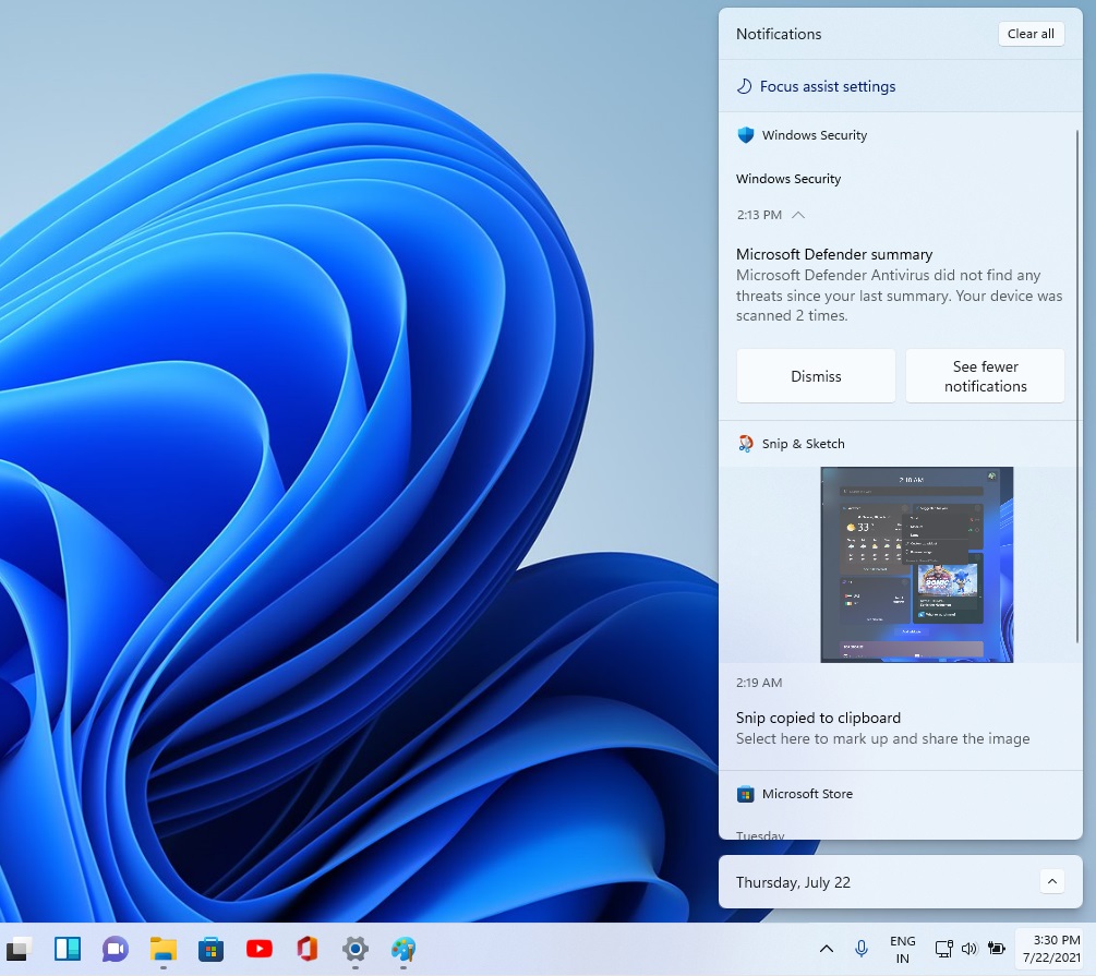 Download: Windows 11 Build 22000.100 ISO Beta Update Released