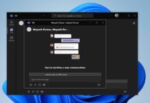 Microsoft Teams 2.0 for Windows 10