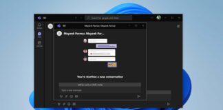Microsoft Teams 2.0 for Windows 10